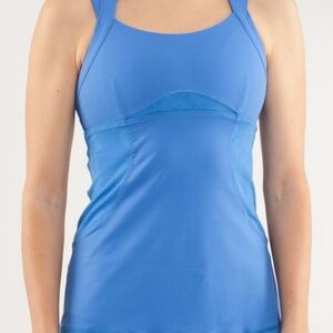 Lululemon Blue Athletic Tank Top
